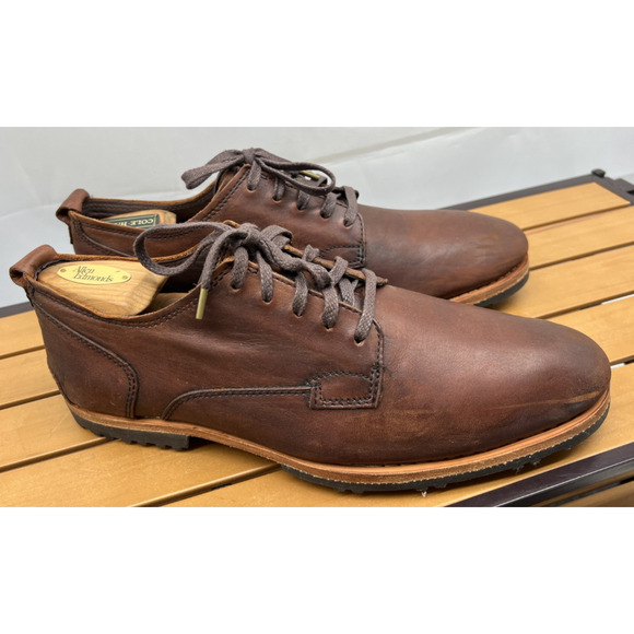 TIMBERLAND BOOT COMPANY BARDSTOWN PLAIN TOE OXFORD Shoes Chili Brown 12 M main image 11